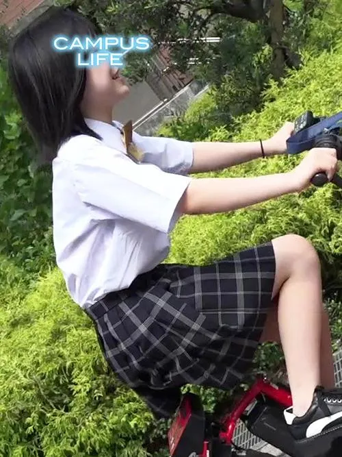 1年C組ゆらちゃん！自転車デートでゆ〜らゆら！ - CL25 - CAMPUS LIFE JK